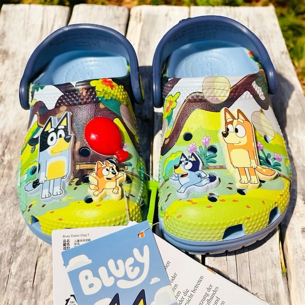 Crocs Bluey Toddler Clogs Slip-On Shoes NEW